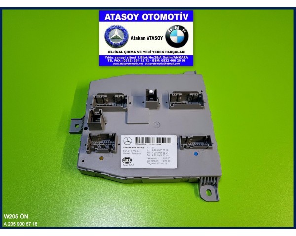 MERCEDES W205 ÖN SAM MODÜLÜ A2059006718 5DK010772-94 5DK010772-91 5DK010772-97 5DK010772-98 5DK010772-92 5DK010772-96 - 5DK 010 772-94 - 5DK 010 772-91 - 5DK 010 772-97 - 5DK 010 772-98 - 5DK 010 772-92 - 5DK 010 772-96